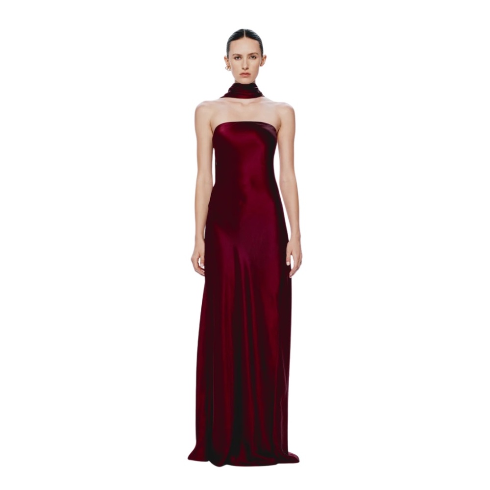 Misha THE LILIA SATIN DRESS
